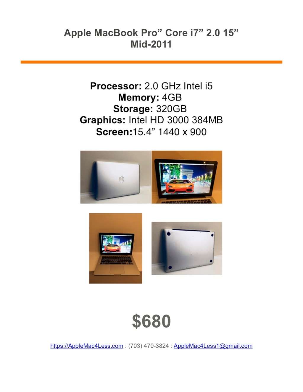 AppleMac4less | 20821 Shakespeare Dr, Germantown, MD 20876 | Phone: (703) 470-3824