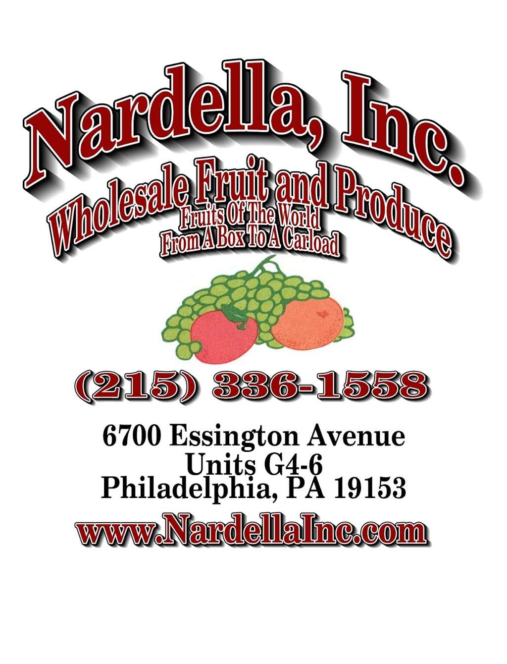 Nardella Inc Wholesale Fruit & Produce | 6700 Essington Ave, Philadelphia, PA 19153, USA | Phone: (215) 336-1558