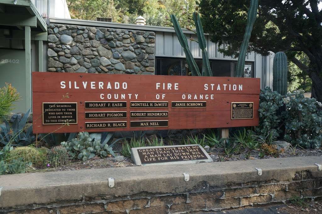 Orange County Fire Authority Station #14 | 29402 Silverado Canyon Rd, Silverado, CA 92676, USA
