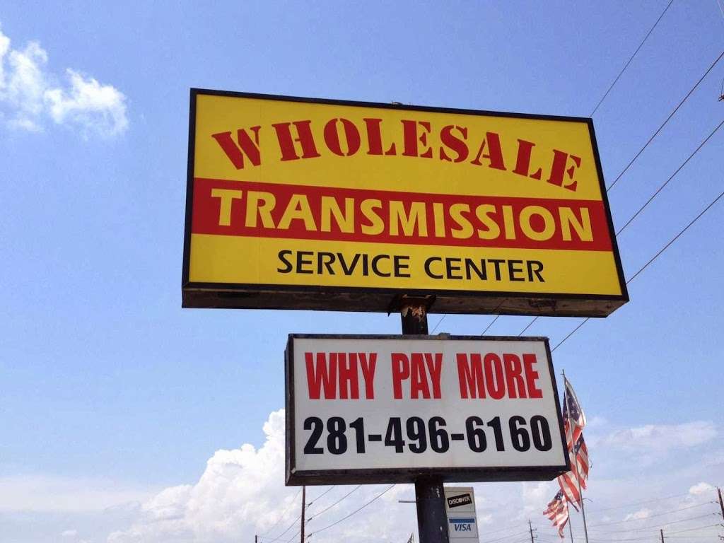 Wholesale Transmission | 1630 S Texas 6, Houston, TX 77077 | Phone: (281) 496-6160