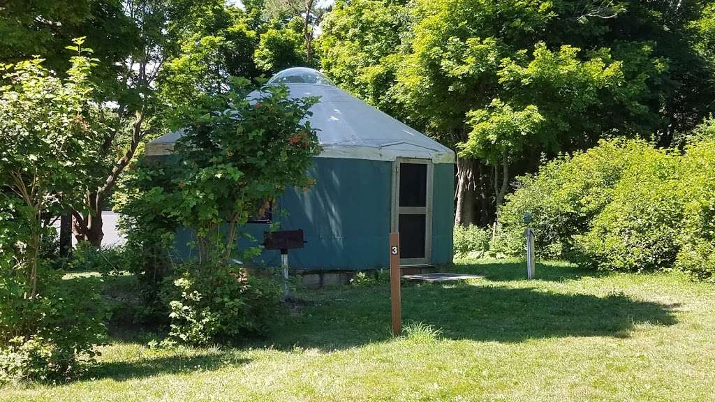 Peddocks Island Yurt #3 | 832C+G8, Hull, MA 02045, USA