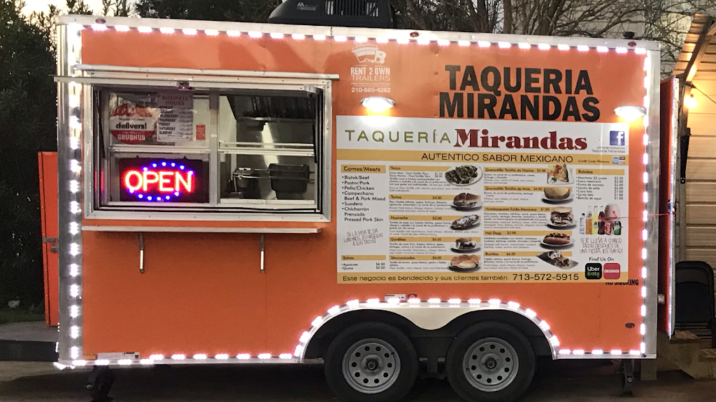 Taqueria Mirandas | 2850 Fry Rd, Houston, TX 77084, USA | Phone: (713) 572-5915