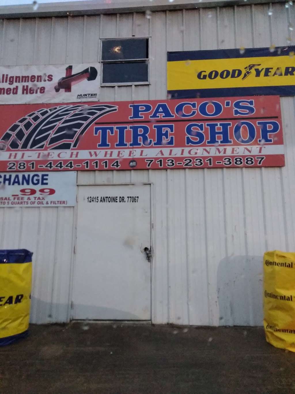 Pacos tire shop Complete Service & Repair | 12415 Antoine Dr, Houston, TX 77067 | Phone: (281) 444-1114