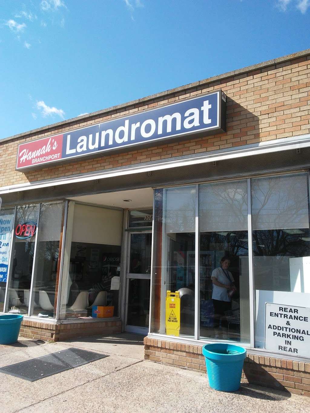 Hannahs Branchport Laundromat | 308 Branchport Ave, Long Branch, NJ 07740, USA | Phone: (732) 229-0700