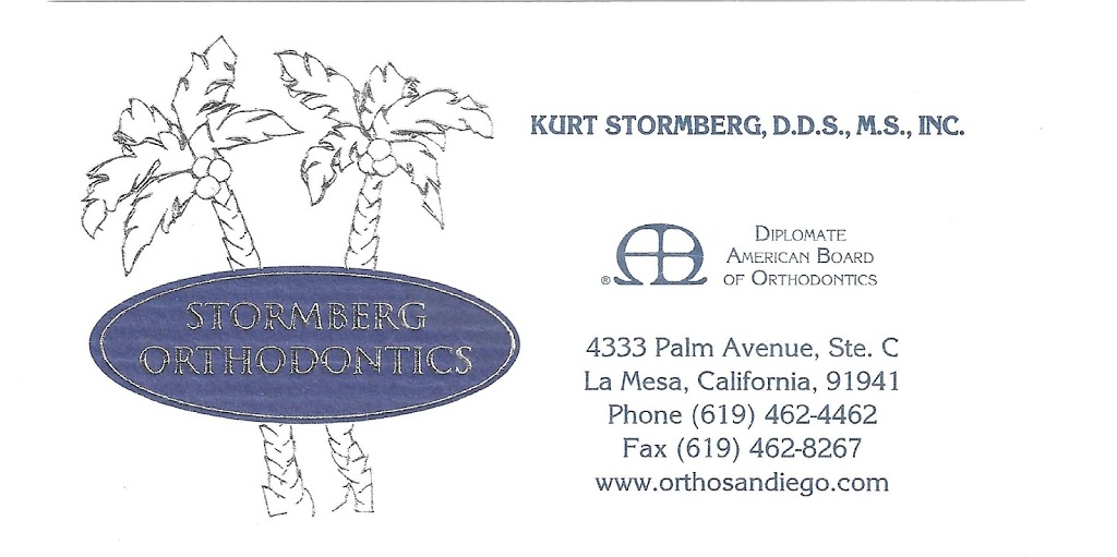 Stormberg Orthodontics | 4333 Palm Ave STE C, La Mesa, CA 91941, USA | Phone: (619) 462-4462