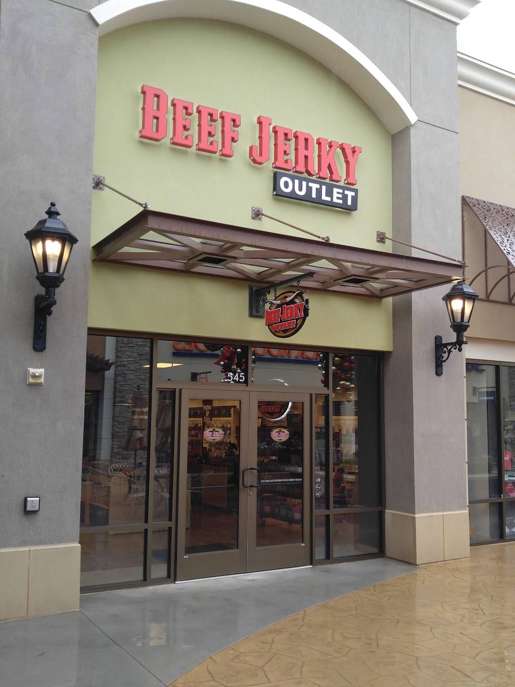 Beef Jerky Outlet | Premium Outlets, 5518 New Fashion Way Unit 545, Charlotte, NC 28278, USA | Phone: (980) 495-6116