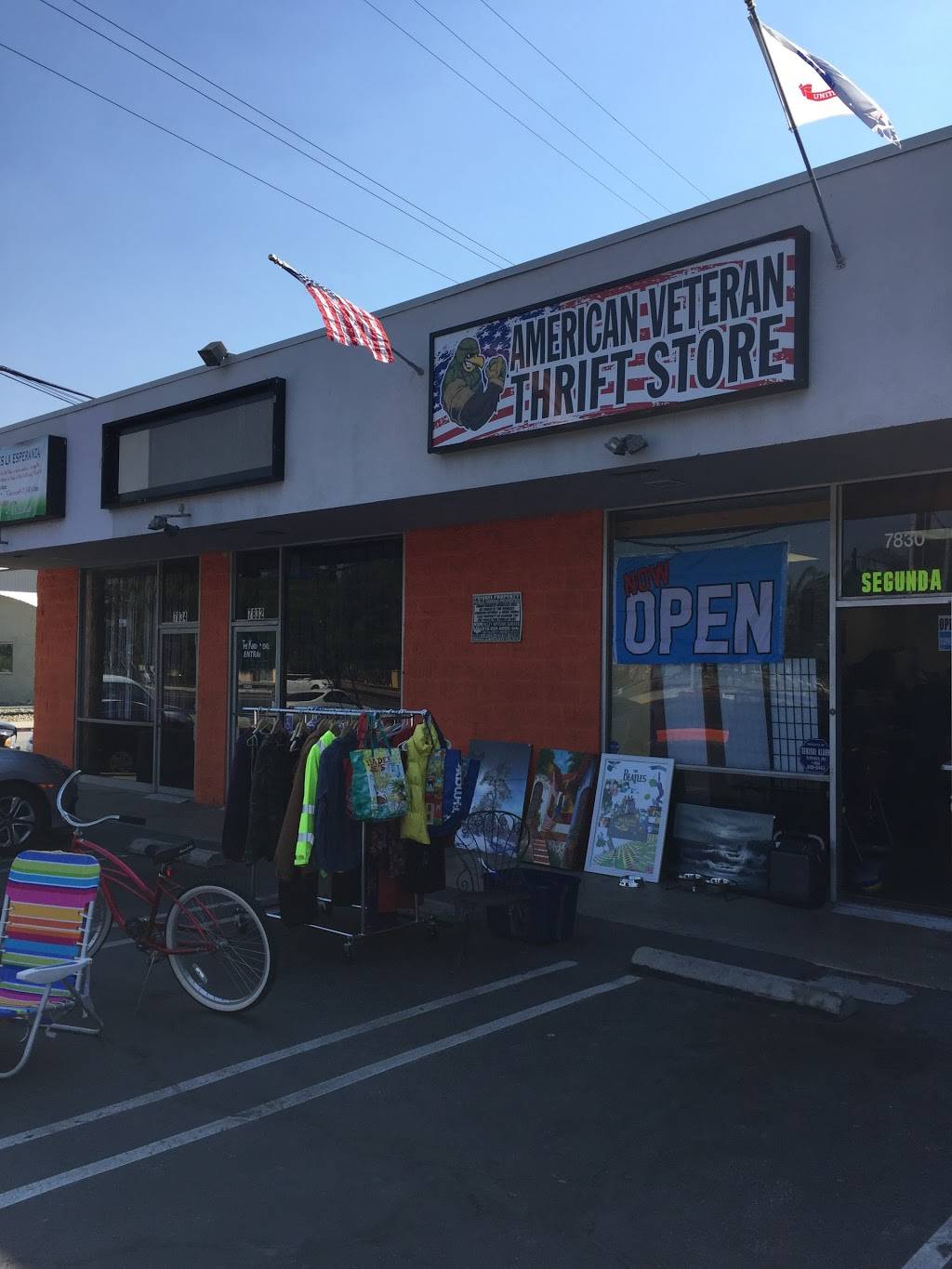 American Veteran Thrift Store | 7830 Balboa Blvd, Van Nuys, CA 91406, USA | Phone: (818) 912-5423