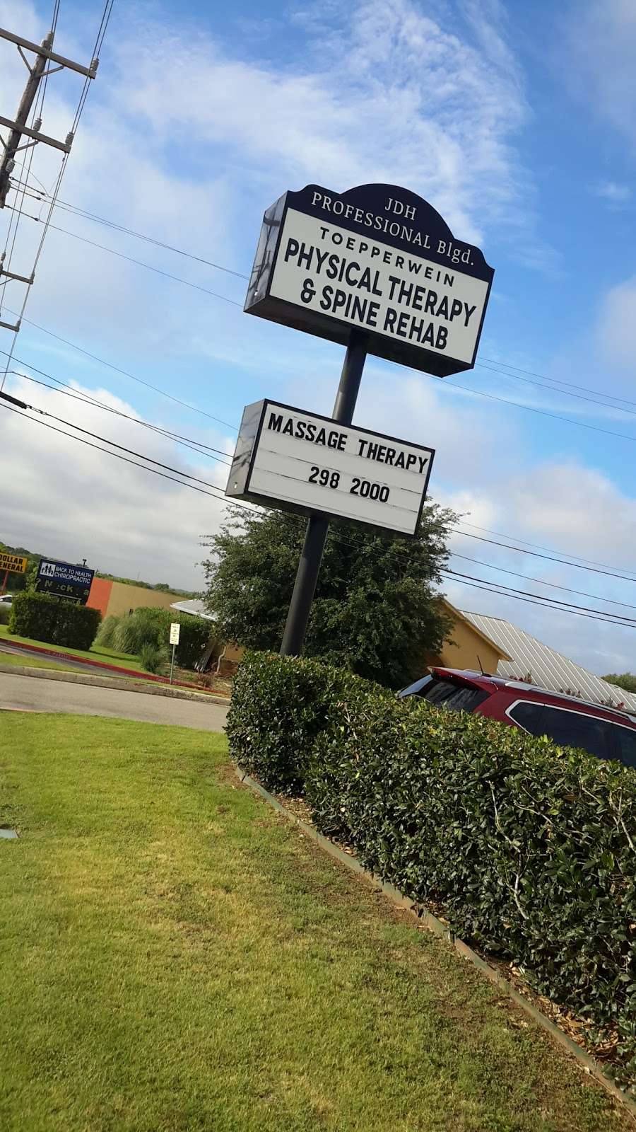 Toepperwein Physical Therapy | 11481 Toepperwein Rd #1201, Live Oak, TX 78233, USA | Phone: (210) 599-8903