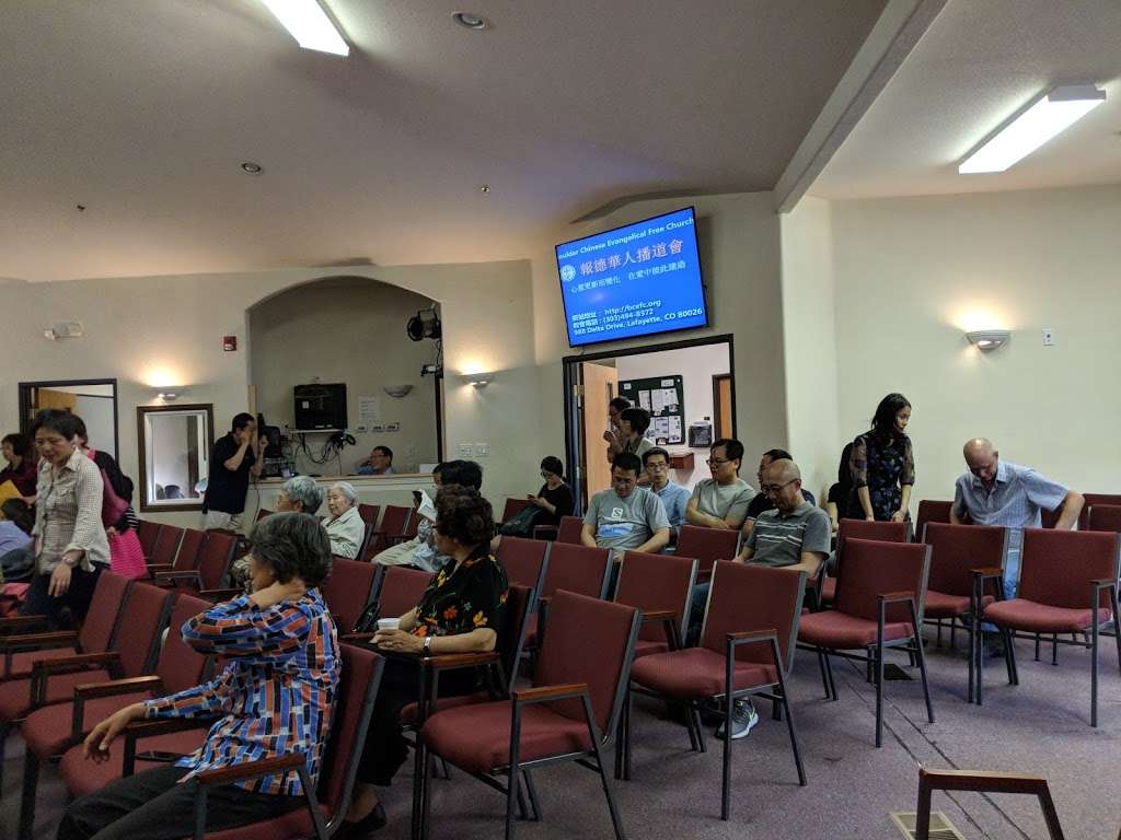 Boulder Chinese Evangelical Free Church | 988 Delta Dr, Lafayette, CO 80026