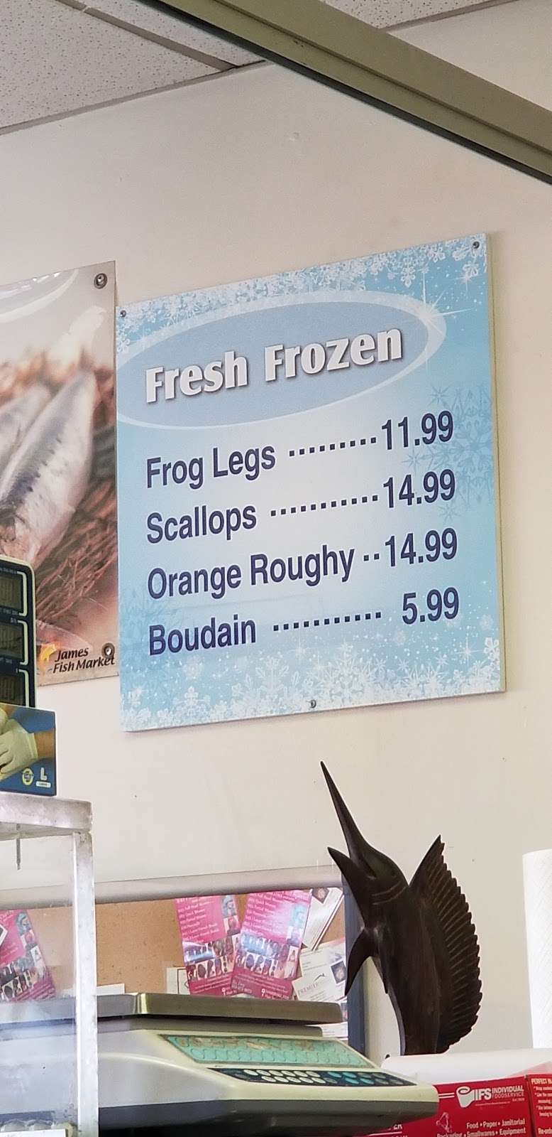 James Fishmarket | 625 E El Segundo Blvd, Los Angeles, CA 90059, USA | Phone: (323) 754-5558
