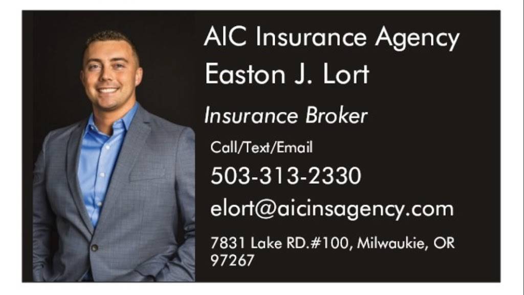 Easton Lort - AIC Insurance Agency | 7831 SE Lake Rd, Portland, OR 97267, USA | Phone: (503) 313-2330