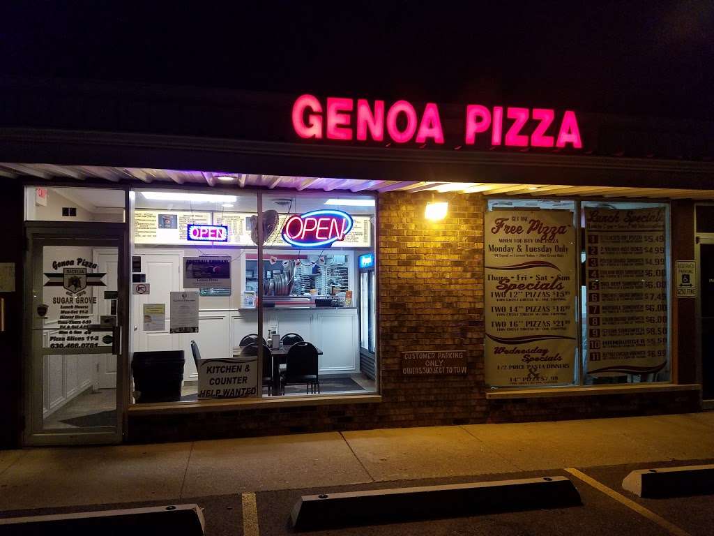 Genoa Pizza | 44 Cross St, Sugar Grove, IL 60554, USA | Phone: (630) 466-0781