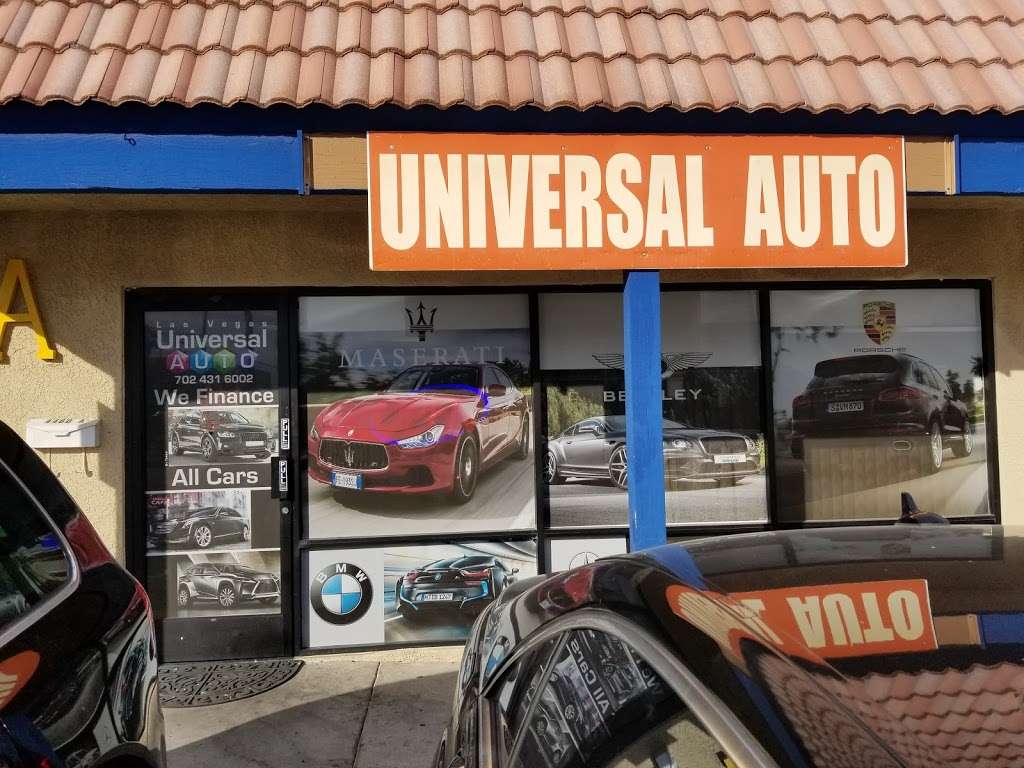 Universe Auto Llc | 4460 W Reno Ave #A, Las Vegas, NV 89118 | Phone: (702) 824-1660