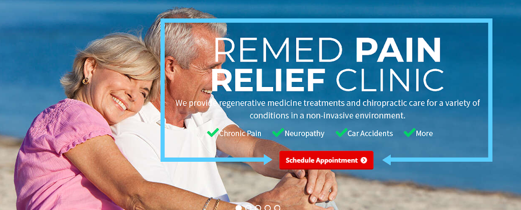 Remed Pain & Wellness Clinic | 7920 Belt Line Rd # 120, Dallas, TX 75254, USA | Phone: (214) 221-2525