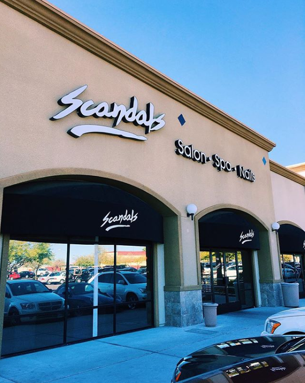 Scandals Salon and Day Spa | 4235 S Fort Apache Rd #100, Las Vegas, NV 89147, USA | Phone: (702) 367-3930