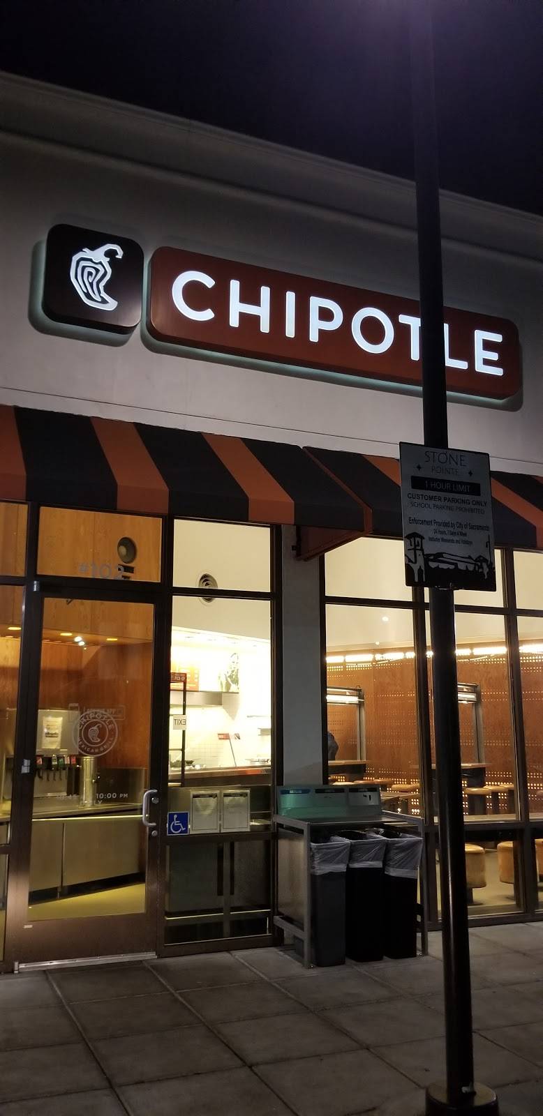 Chipotle Mexican Grill | 4001 Freeport Blvd #102, Sacramento, CA 95822, USA | Phone: (916) 596-4005