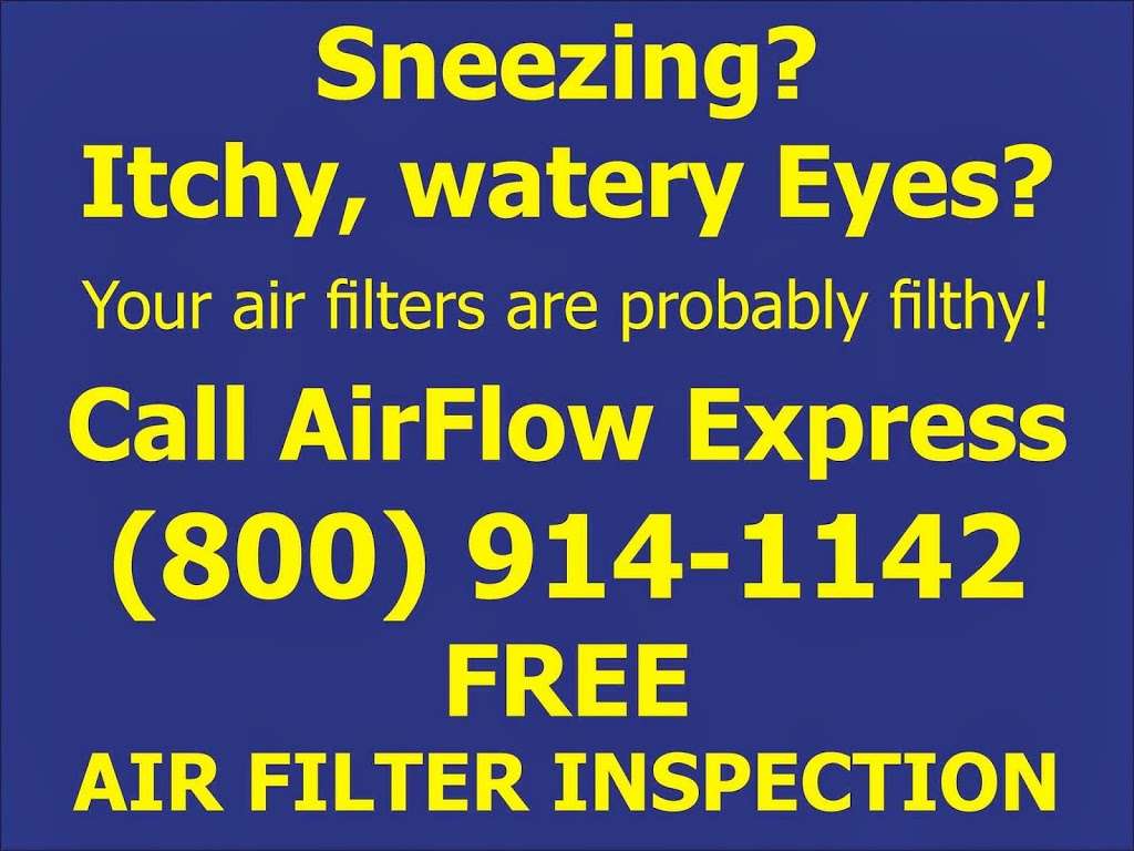 AirFlow Express | 1300 Langdon Terrace Dr, Indian Trail, NC 28079, USA | Phone: (800) 914-1142