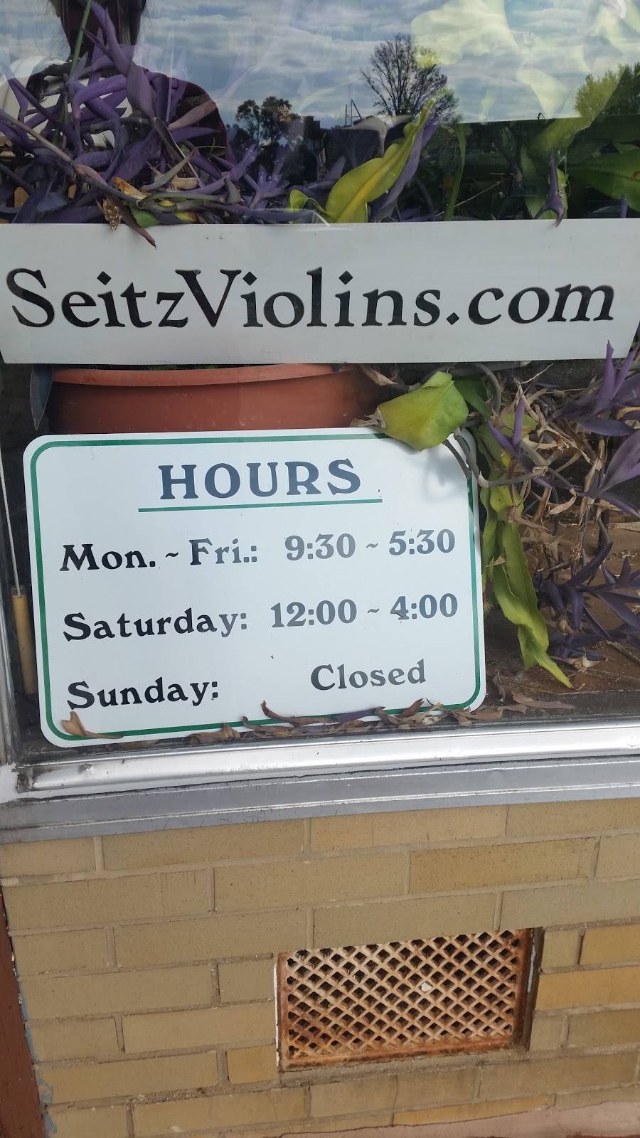 Geoffrey J Seitz Violinmaker | 4171 Loughborough Ave, St. Louis, MO 63116 | Phone: (314) 353-1312