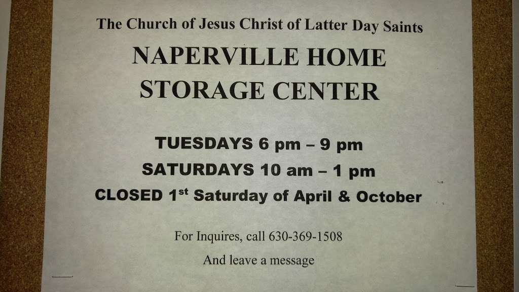 Naperville Illinois Welfare Home Storage Center | 2892 W Diehl Rd, Naperville, IL 60563, USA | Phone: (630) 369-1508