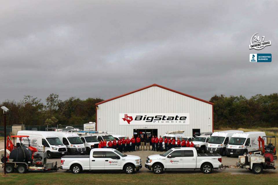 Big State Plumbing | 2021 S Velasco St, Angleton, TX 77515, USA | Phone: (979) 549-9600