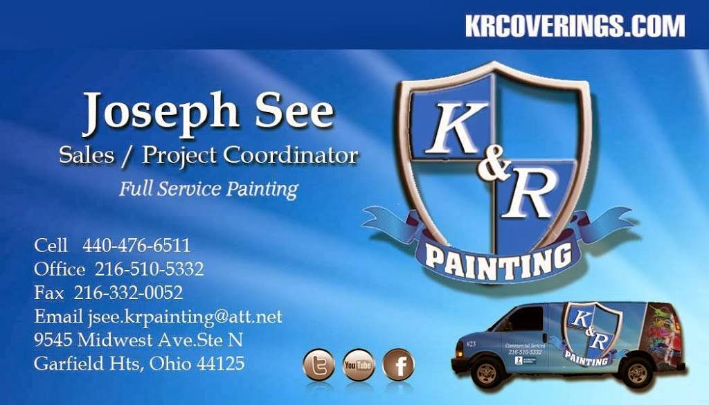 K & R Painting Services Inc | 9545 Midwest Ave, Garfield Heights, OH 44125, USA | Phone: (216) 510-5332