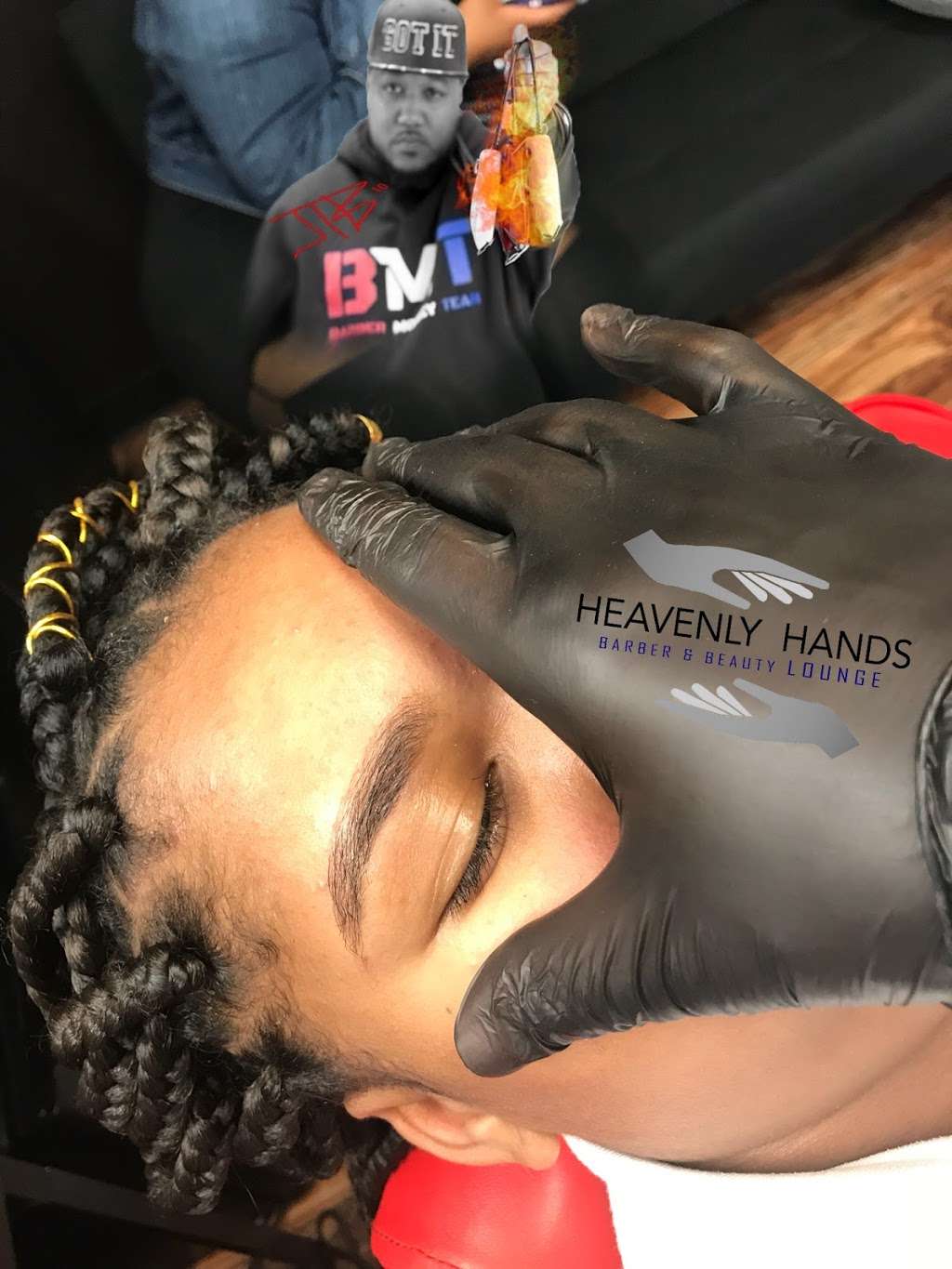 Heavenly Hands Barber And Beauty Lounge | 523 N Sam Houston Pkwy E Suite 426, Houston, TX 77060, USA | Phone: (832) 548-9178