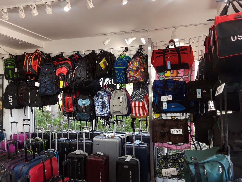 Luggage Souvenirs and More | 1000 N Broadwalk, Hollywood, FL 33019, USA | Phone: (954) 639-7896