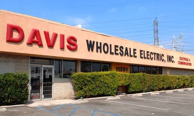 Davis Wholesale Electric-NoHo | 11581 Vanowen St, North Hollywood, CA 91605, USA | Phone: (818) 392-2400