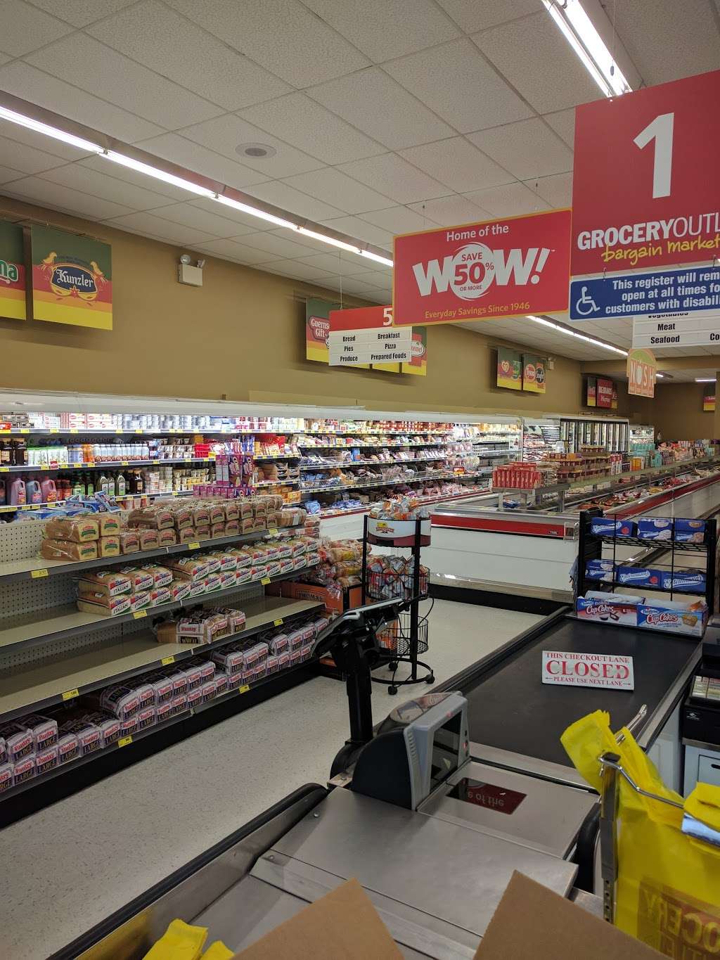 Grocery Outlet Bargain Market | 703 Lancaster Rd, Manheim, PA 17545, USA | Phone: (717) 665-7500