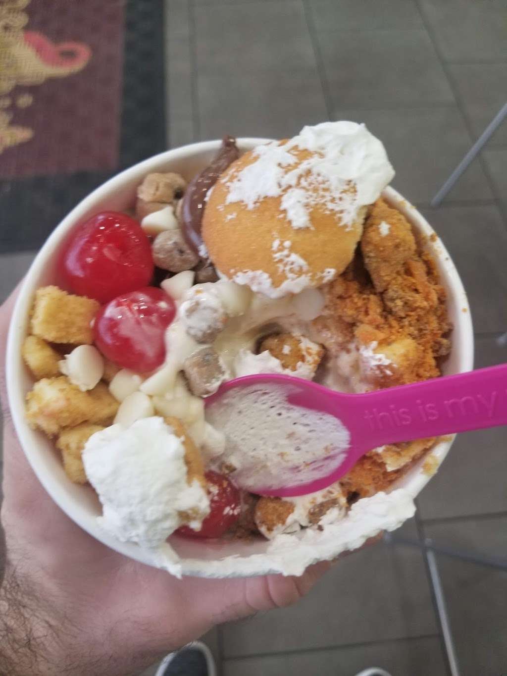 Menchies Frozen Yogurt (HEB Spring Market) | 2129 Farm to Market 2920 Suite 280, Spring, TX 77388, USA | Phone: (281) 528-9100