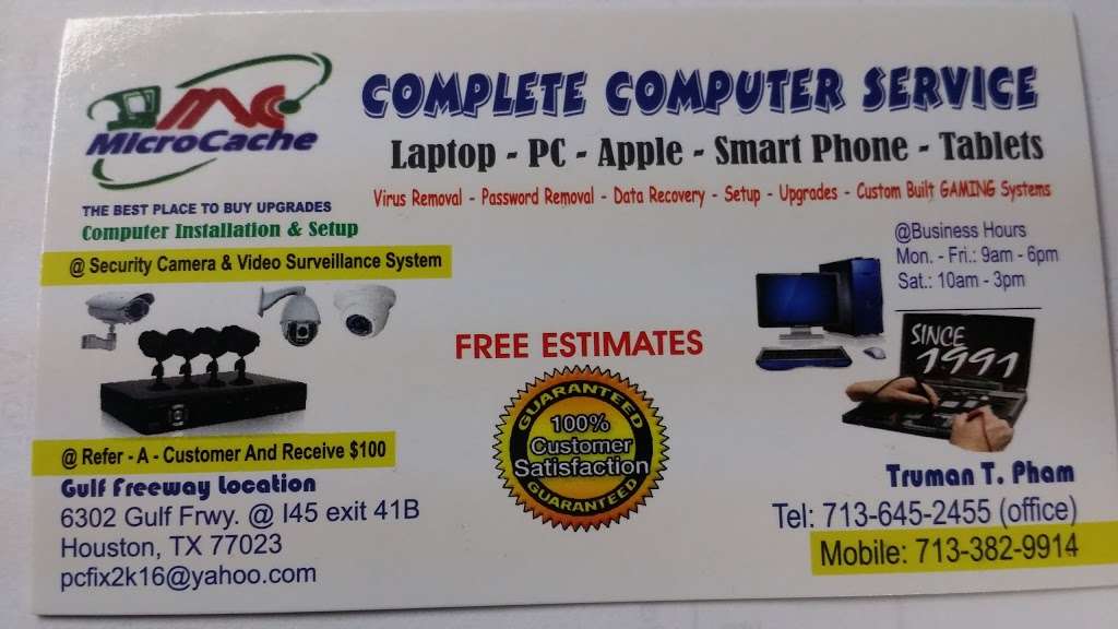 Computer Repair | 6302 Gulf Fwy, Houston, TX 77023 | Phone: (713) 645-2455