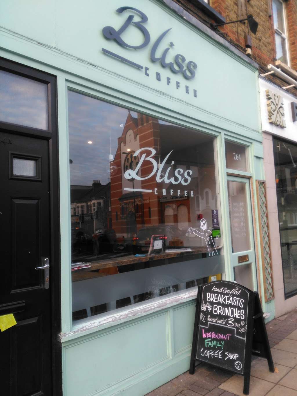 Bliss Cafe | 264 The Broadway, London SW19 1SB, UK | Phone: 020 8540 1327