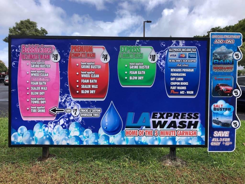 Liquid Aloha Express Wash | 95-614 Lanikuhana Ave, Mililani, HI 96789, USA | Phone: (808) 682-9274