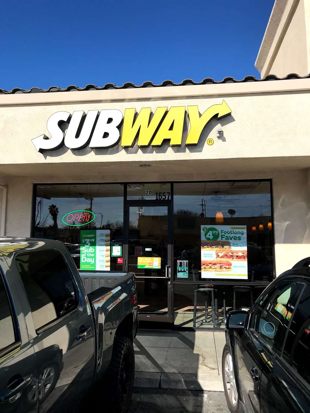 Subway | 1657 McKee Rd, San Jose, CA 95116, USA | Phone: (408) 926-9494