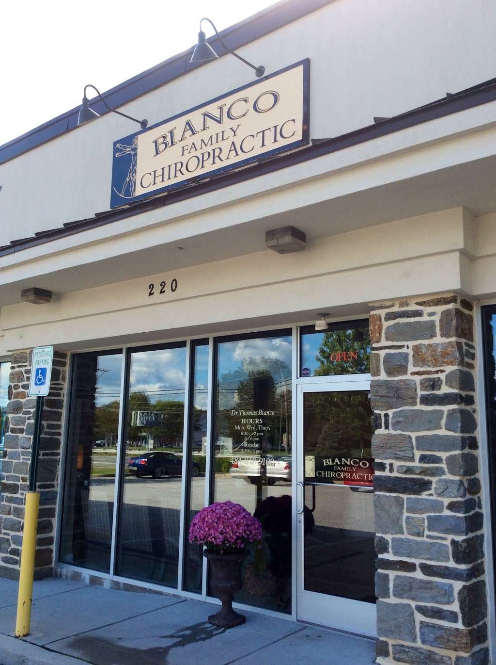 Bianco Family Chiropractic | 220 Wilmington West Chester Pike #4, Chadds Ford, PA 19317, USA | Phone: (484) 840-9100