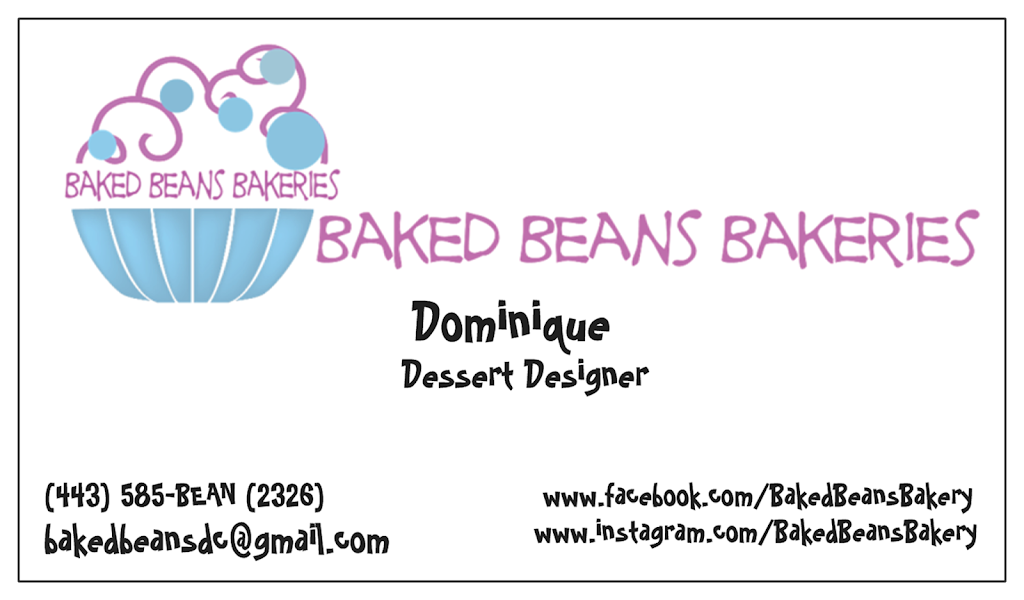 Baked Beans Bakeries | 11504 American Swing Pl, Clinton, MD 20735 | Phone: (443) 585-2326
