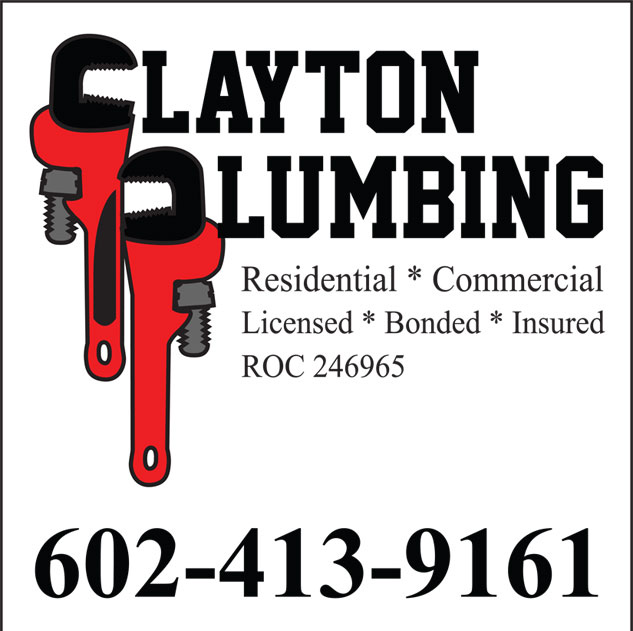 Clayton Plumbing | 4532 W Waltann Ln, Glendale, AZ 85306, USA | Phone: (602) 413-9161