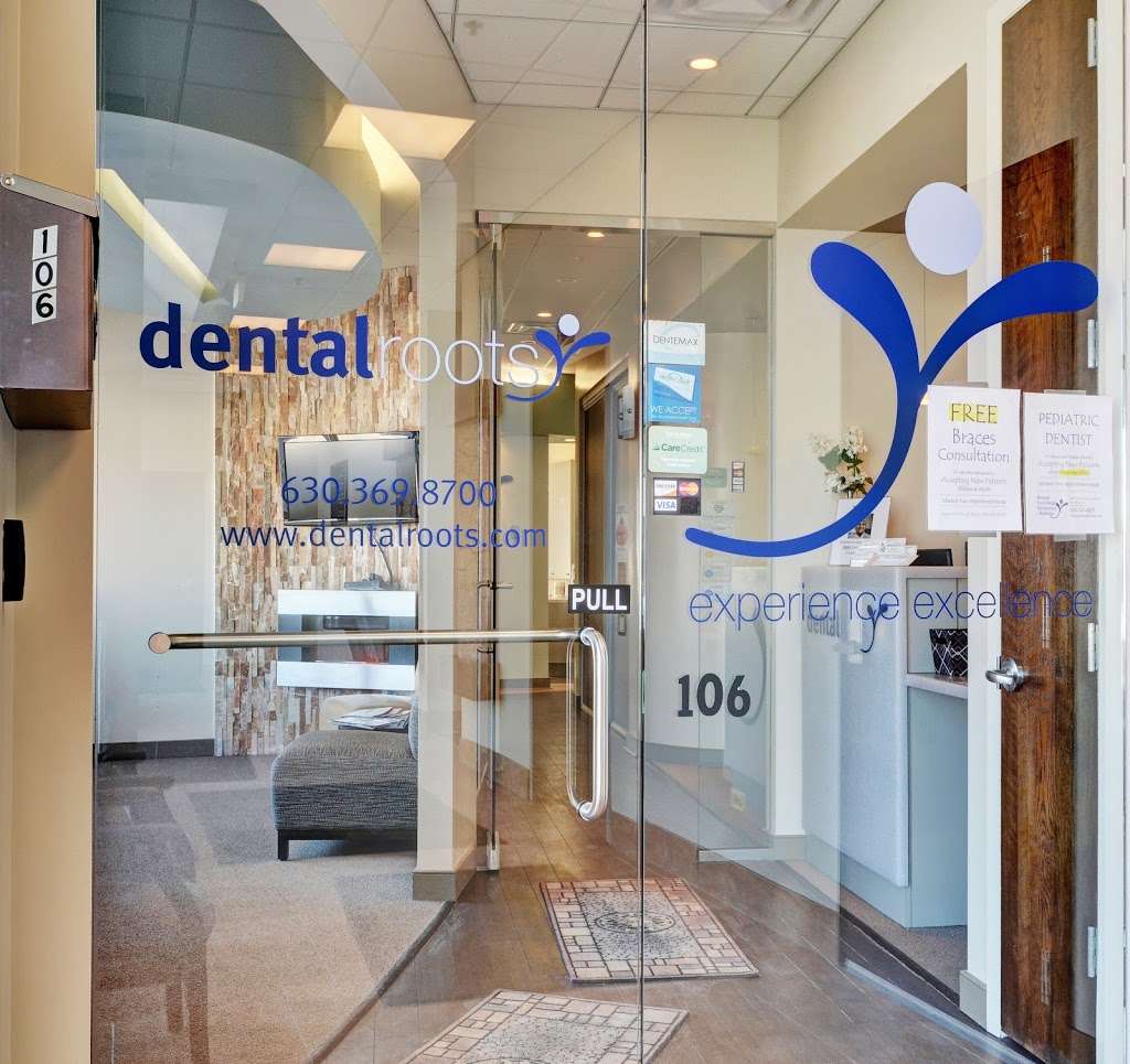 Dental Roots | 4015 Plainfield-Naperville Rd #106, Naperville, IL 60564, USA | Phone: (630) 369-8700