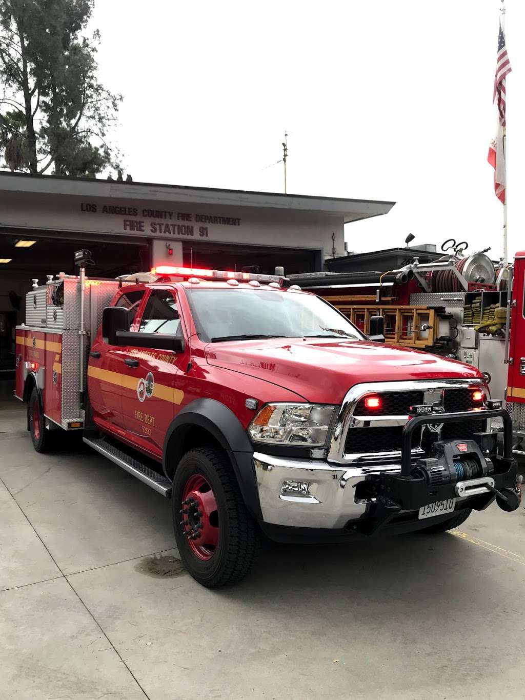 Los Angeles County Fire Dept. Station 91 | 2691 Turnbull Canyon Rd, Hacienda Heights, CA 91745 | Phone: (562) 696-8850