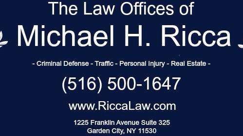 The Law Offices of Michael H. Ricca P.C. | 1400 Old Country Rd Suite 310E, Westbury, NY 11590, USA | Phone: (516) 500-1647