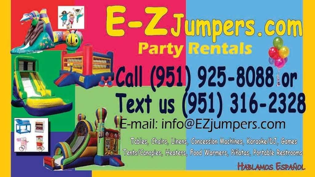 E-Z Jumpers Party Rentals | 28453 Winchester Rd UNIT 151, Winchester, CA 92596, USA | Phone: (951) 925-8088