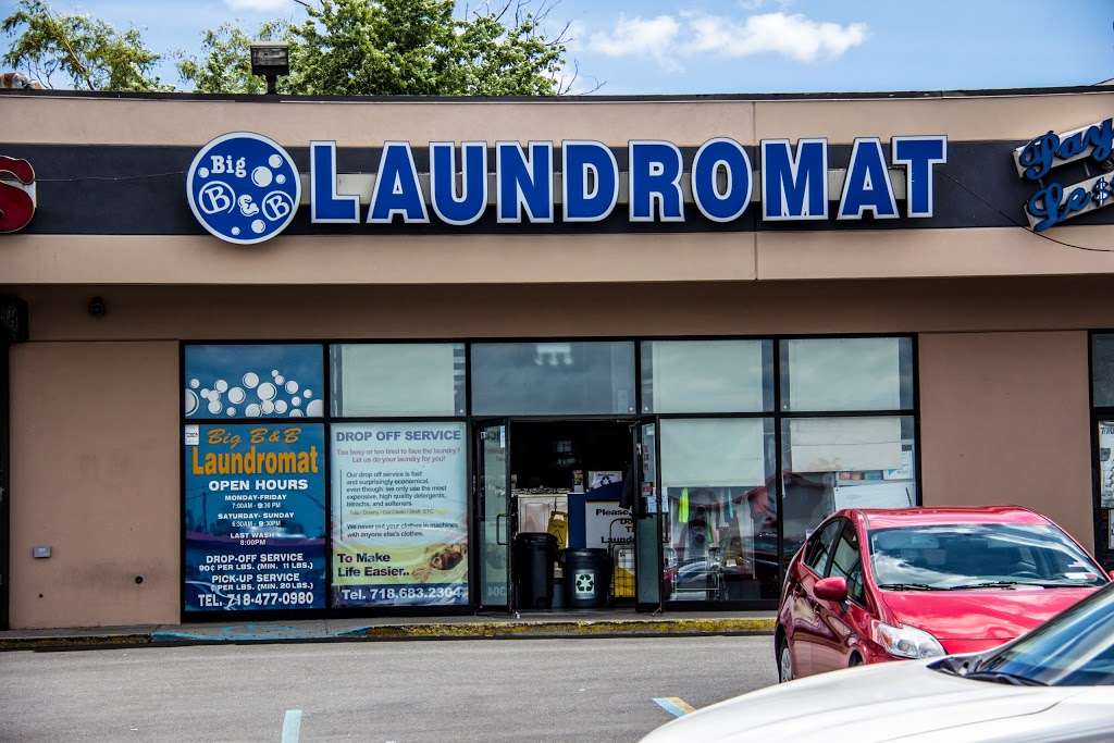 Big B&B Laundromat | 77 Richmond Hill Rd #F, Staten Island, NY 10314, USA | Phone: (718) 477-0980