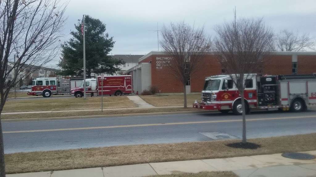 Fire Station 12 BCoFD | 609 Compass Rd E, Middle River, MD 21220, USA