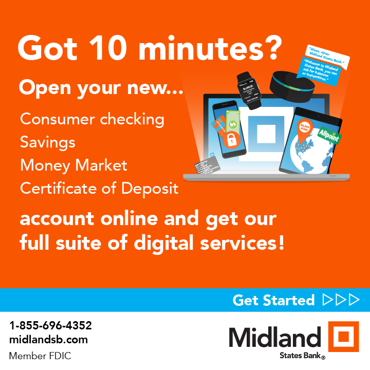 Midland States Bank | 9877 Manchester and, N Berry Rd, Webster Groves, MO 63119 | Phone: (314) 918-2006