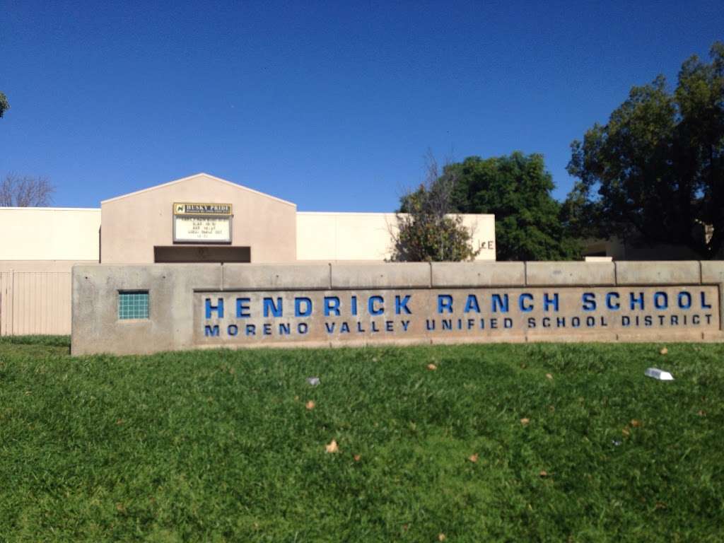 Hendrick Ranch Elementary School | 25570 Brodiaea Ave, Moreno Valley, CA 92553, USA | Phone: (951) 571-4580