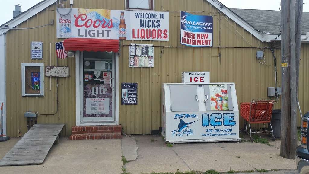 Nicks Liquor | 5782 Forrest Ave, Dover, DE 19904, USA | Phone: (302) 492-1176