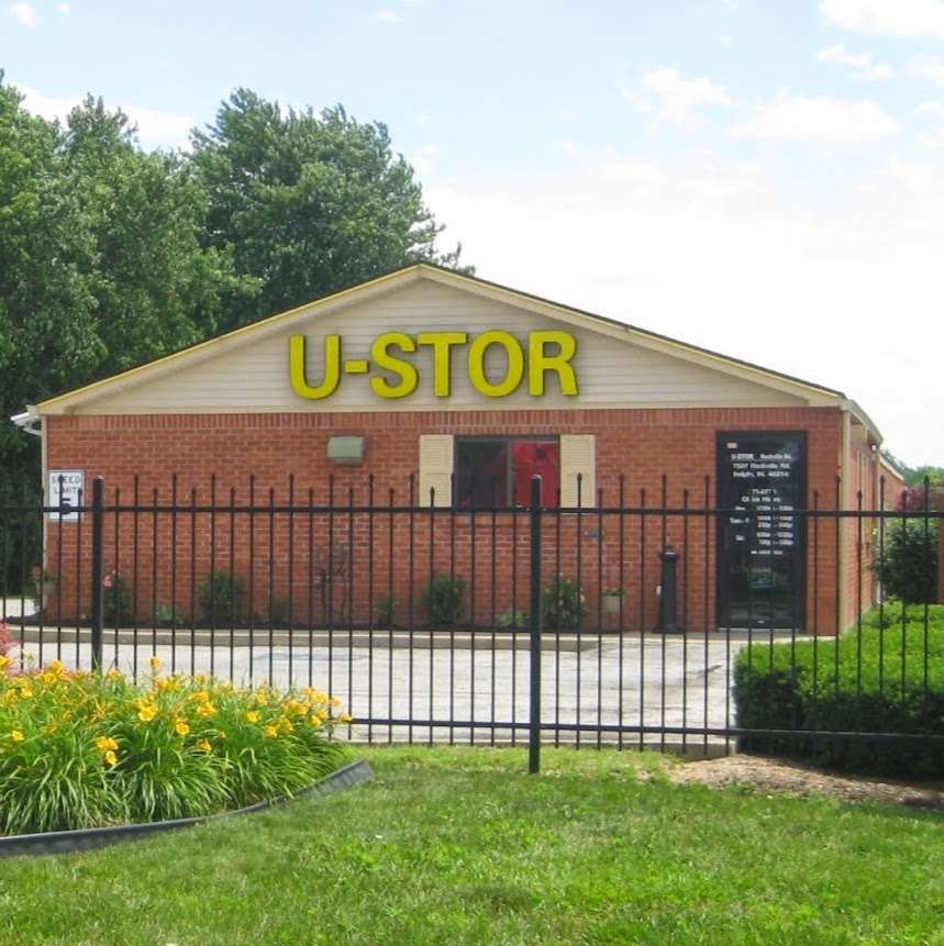 U-STOR Self Storage | 7507 Rockville Rd, Indianapolis, IN 46214 | Phone: (317) 271-2774