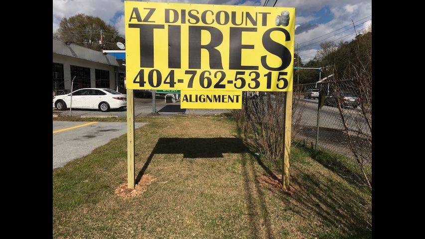 AZ Discount Tire Service | 3575 Roosevelt Hwy, College Park, GA 30349, USA | Phone: (404) 762-5315