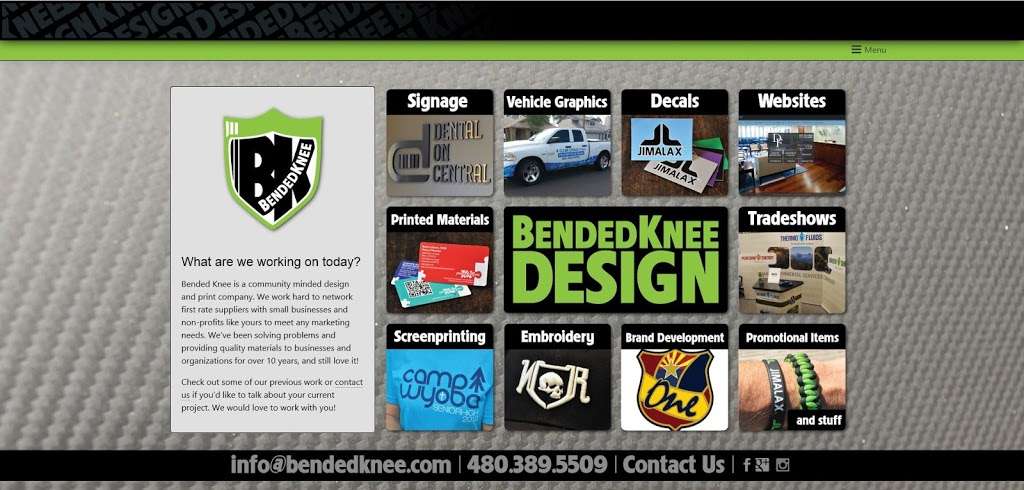 Bended Knee Design | 260 S Elm St, Chandler, AZ 85226, USA | Phone: (480) 389-5509