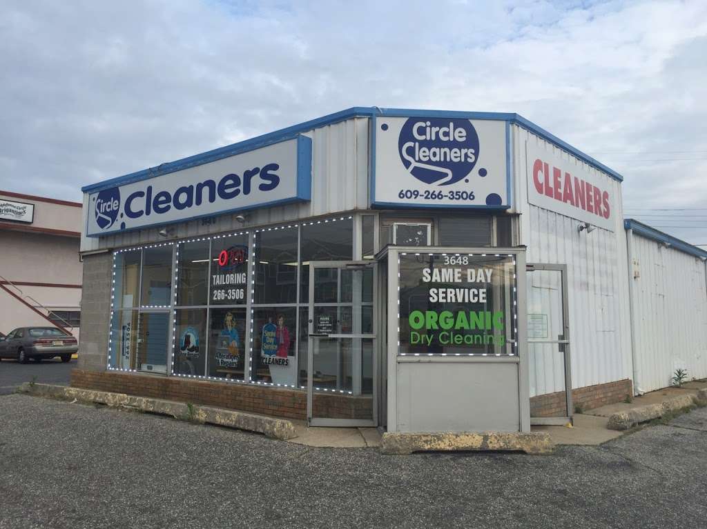 Circle Cleaners | 3648 Brigantine Blvd, Brigantine, NJ 08203, USA | Phone: (609) 266-3506